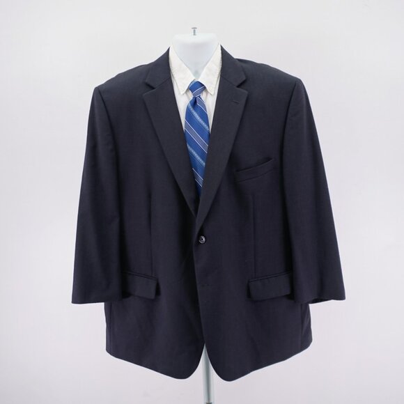 Pronto Uomo Wool Charcoal Gray 2 Button Blazer 48L Tagged 50R - Picture 4 of 12